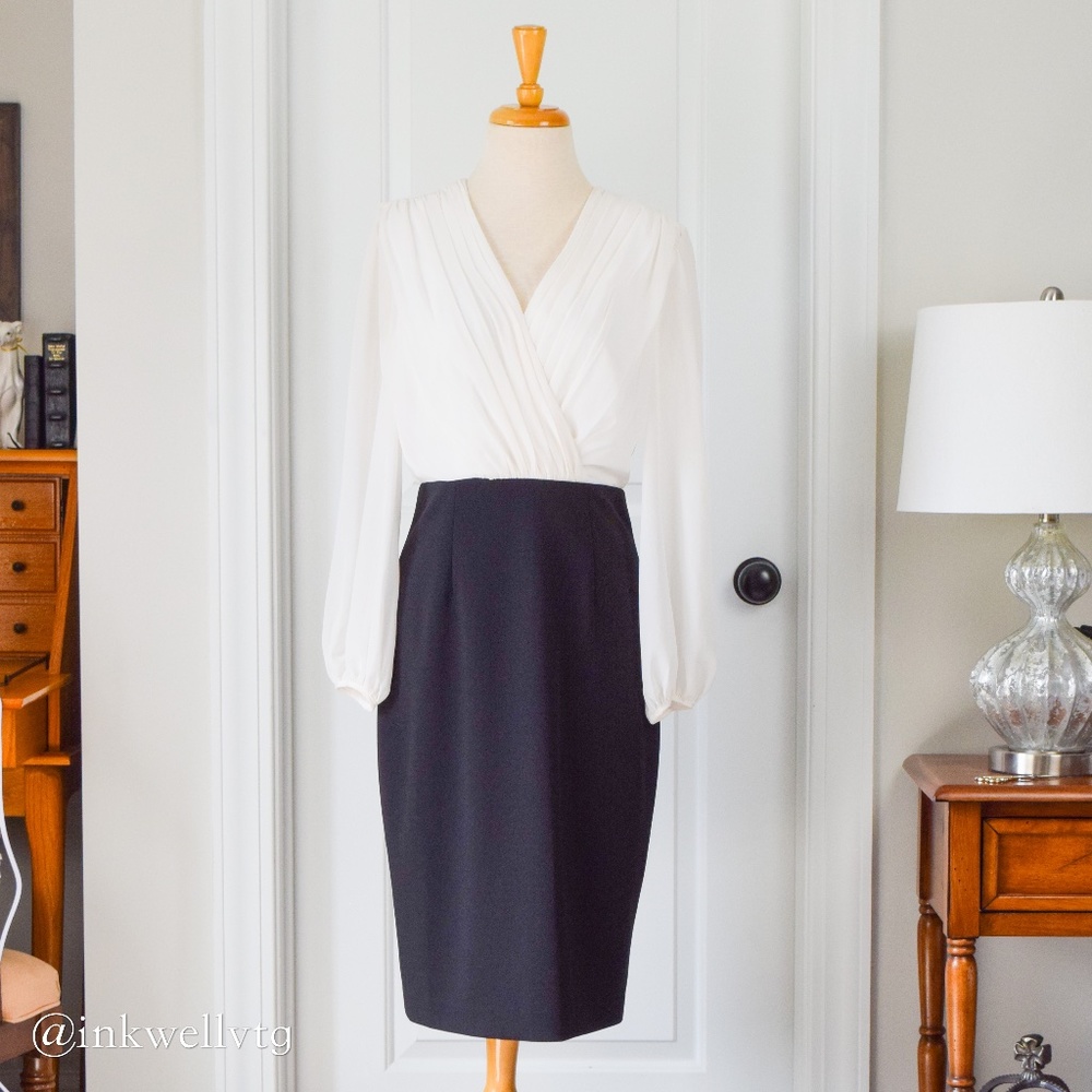 HARPER ROSE | Two-Tone Dress